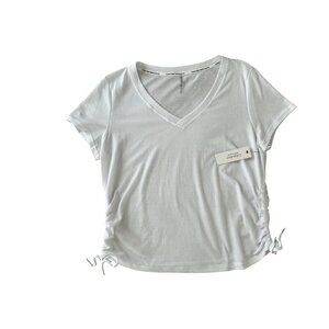 Calvin Klein Women’s Regular fit Short Sleeve T-Shirt Shirt XXL White Solid New
